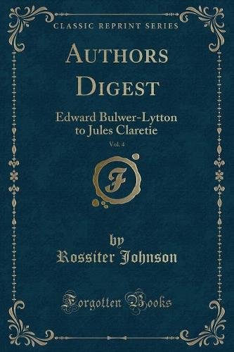 Authors Digest, Vol. 4