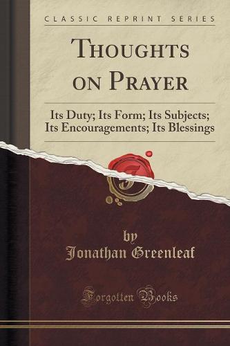 Thoughts on Prayer