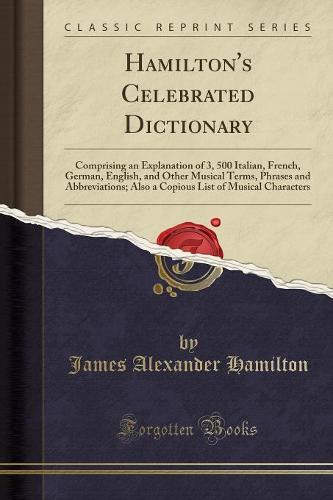 Hamilton's Celebrated Dictionary
