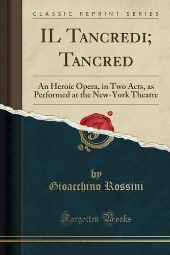 Il Tancredi; Tancred