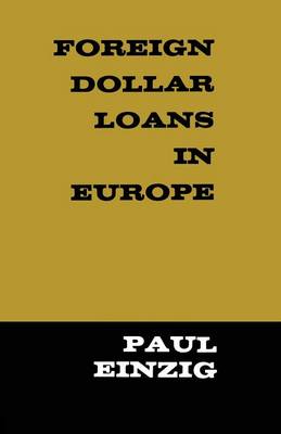 Foreign Dollar Loans in Europe 1965