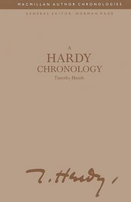 A Hardy Chronology