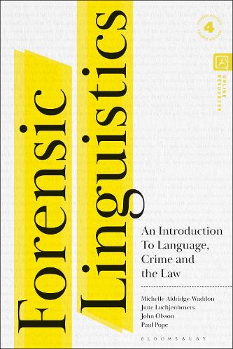 Forensic Linguistics