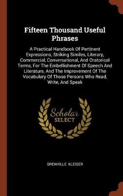Fifteen Thousand Useful Phrases