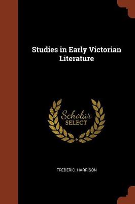 Studies in Early Victorian Literature