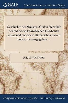 Geschichte Des Ministers Grafen Sternthal
