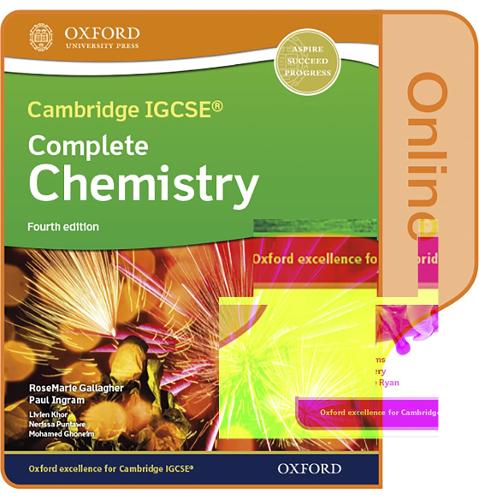 Cambridge IGCSE® & O Level Complete Chemistry: Enhanced Online Student Book Fourth Edition