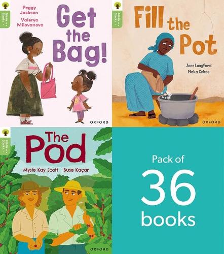 Oxford Reading Tree Green Sparks: level 2 LEVEL 2 PACK of 36
