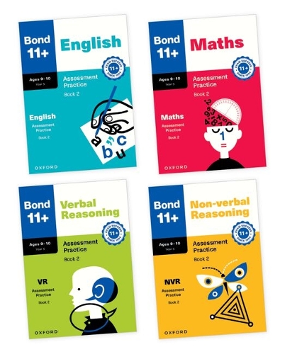 Bond 11+ Assessment Practice Age 9-10 Book 2 Pack