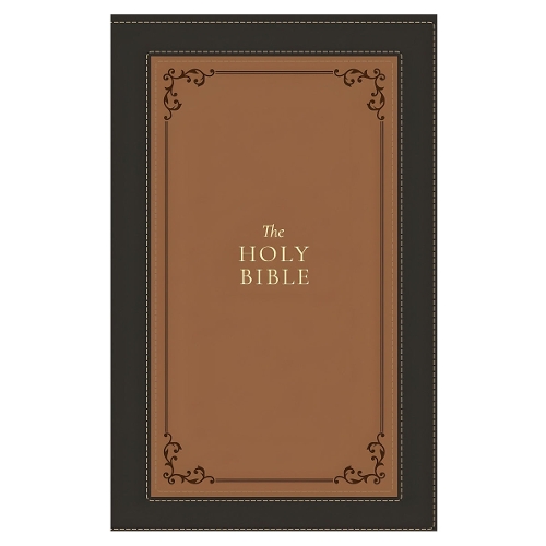 1611 KJV with Apocrypha, Brown Leathersoft