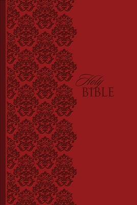 KJV Study Bible, Personal Size, Leathersoft, Red, Red Letter Edition