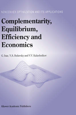 Complementarity, Equilibrium, Efficiency and Economics