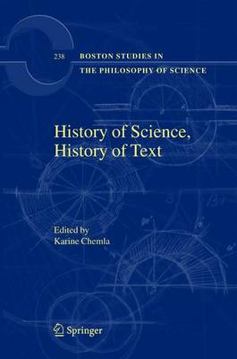 History of Science, History of Text