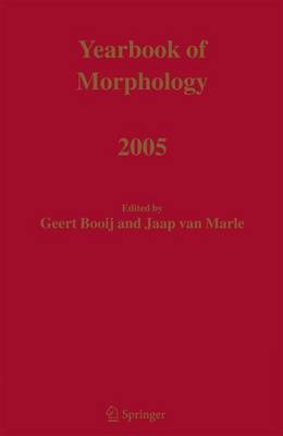 Yearbook of Morphology 2005