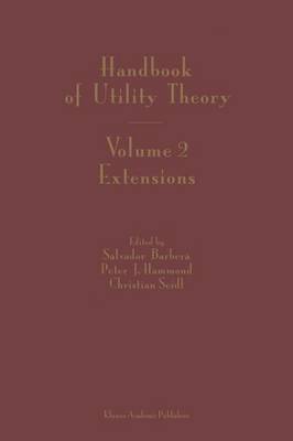 Handbook of Utility Theory