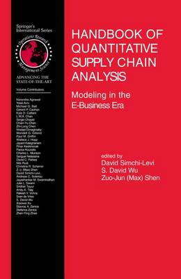 Handbook of Quantitative Supply Chain Analysis