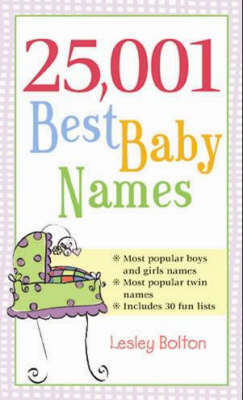 25,001 Best Baby Names