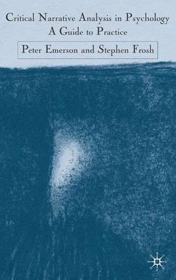 Critical Narrative Analysis in Psychology