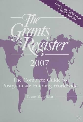 The Grants Register