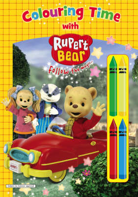 Colouring Time with Rupert Bear