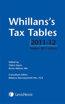 Whillans's Tax Tables 2011-12