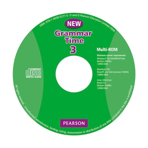 Grammar Time Level 3 Student's Book MultiROM for pack