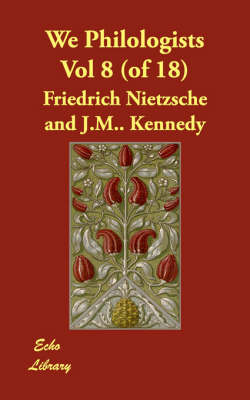 We Philologists Vol 8 (of 18)