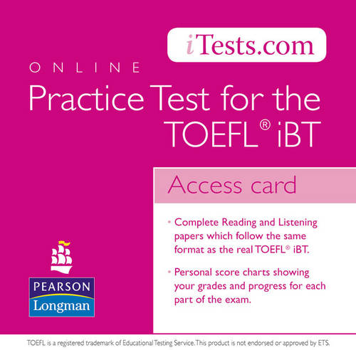 iTests - TOEFL iBT STUDENT ACCESS CODE JP
