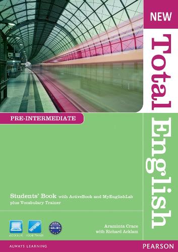 New Total English Pre-Intermediate Students' Book with Active Book and MyLab Pack
