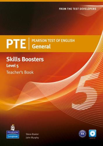Pearson Test of English General Skills Booster 5 Teacher's Book and CD Pack