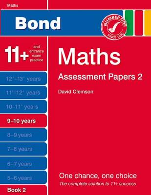 Bond Assessment Papers Maths 9-10 Yrs Book 2: Book 2