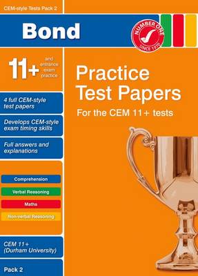 Bond CEM Style 11 Practice Test Papers 2 All questions