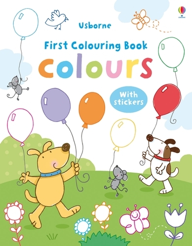 First Colouring Book Colour + stickers