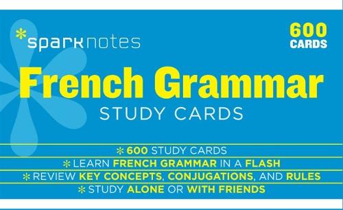 French Grammar SparkNotes Study Cards Volume 8