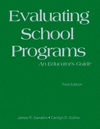 Evaluating School Programs