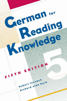 German for Reading Knowledge