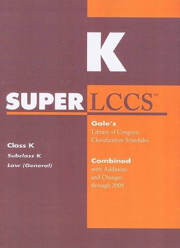 SUPERLCCS: Class K, Subclass K, Law (General)