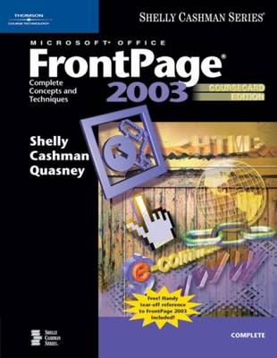 Microsoft Office FrontPage 2003: Complete Concepts and Techniques,