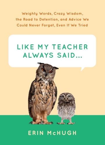 Like My Teacher Always Said...