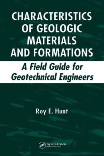 Characteristics of Geologic Materials and Formations
