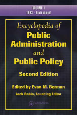 Encyclopedia of Public Administration and Public Policy