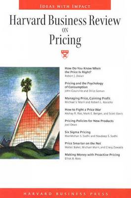 "Harvard Business Review" on Pricing