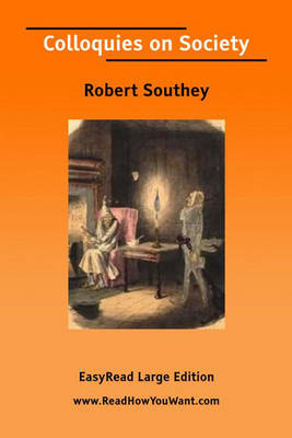 Colloquies on Society