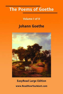 The Poems of Goethe