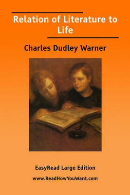 Relation of Literature to Life