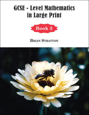 GCSE Level Mathematics in Large Print