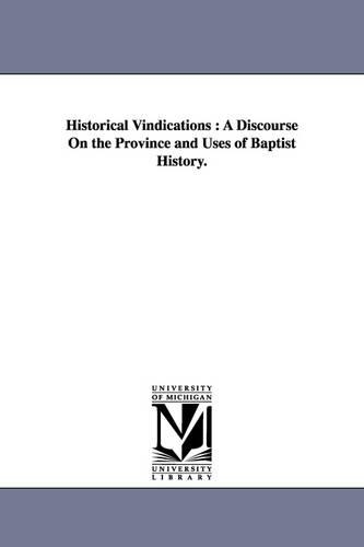 Historical Vindications