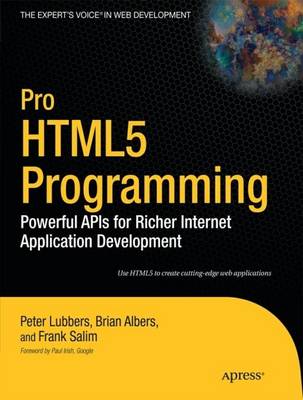 Pro HTML5 Programming
