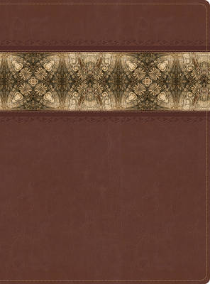 The Apologetics Study Bible, Cinnamon/Brocade Leathertouch
