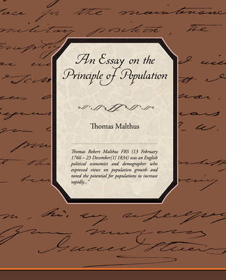 An Essay on the Principle of Population